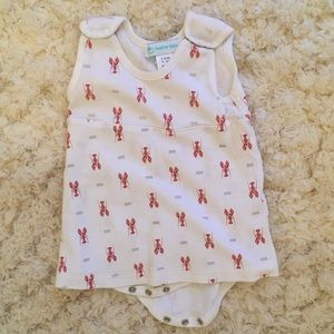 Baby crawfish romper
